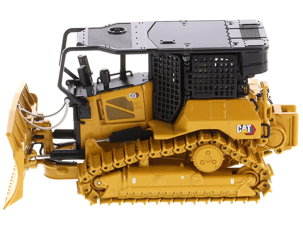 CAT Caterpillar D5 XR Fire Suppression Track Type Dozer Yellow "High Line" Series 1/50 Diecast Model by Diecast Masters LuxuryLifeWay Online Store