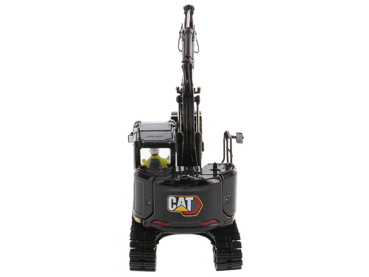 CAT Caterpillar 315 Track Type Hydraulic Excavator Special Black Finish with Operator "High Line" Series 1/50 Diecast Model by Diecast Masters LuxuryLifeWay Online Store
