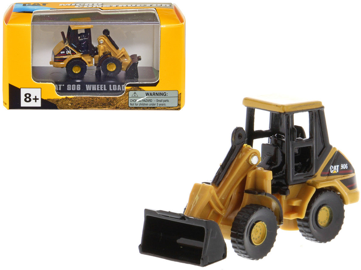 CAT Caterpillar 906 Wheel Loader Yellow "Micro-Constructor" Series Diecast Model by Diecast Masters LuxuryLifeWay Online Store