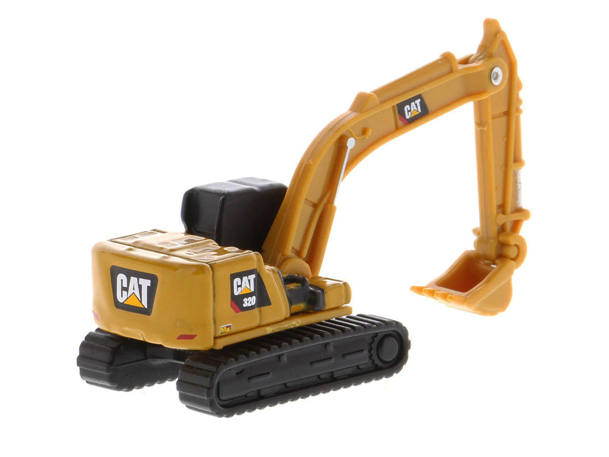 CAT Caterpillar 320 Hydraulic Excavator Yellow "Micro-Constructor" Series Diecast Model by Diecast Masters LuxuryLifeWay Online Store