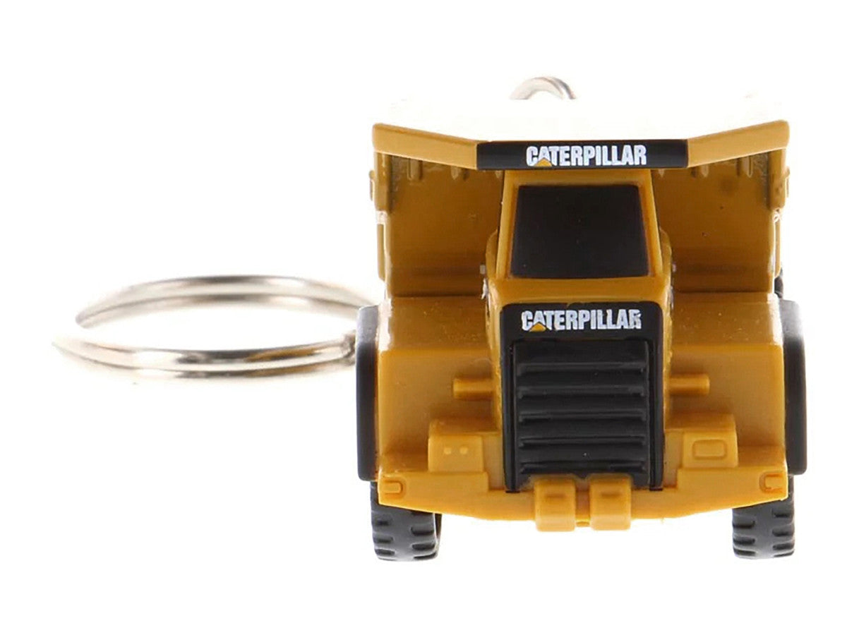CAT Caterpillar 770 Off-Highway Truck Keychain Yellow Diecast Model by Diecast Masters LuxuryLifeWay Online Store
