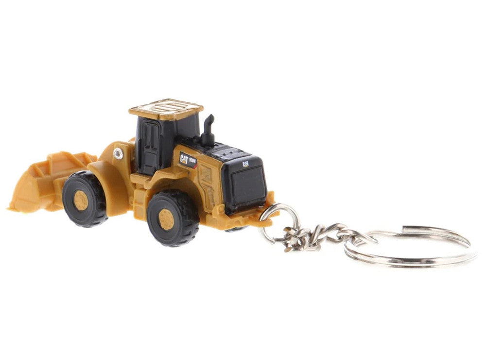 CAT Caterpillar 950M Wheel Loader Keychain Yellow Diecast Model by Diecast Masters LuxuryLifeWay Online Store