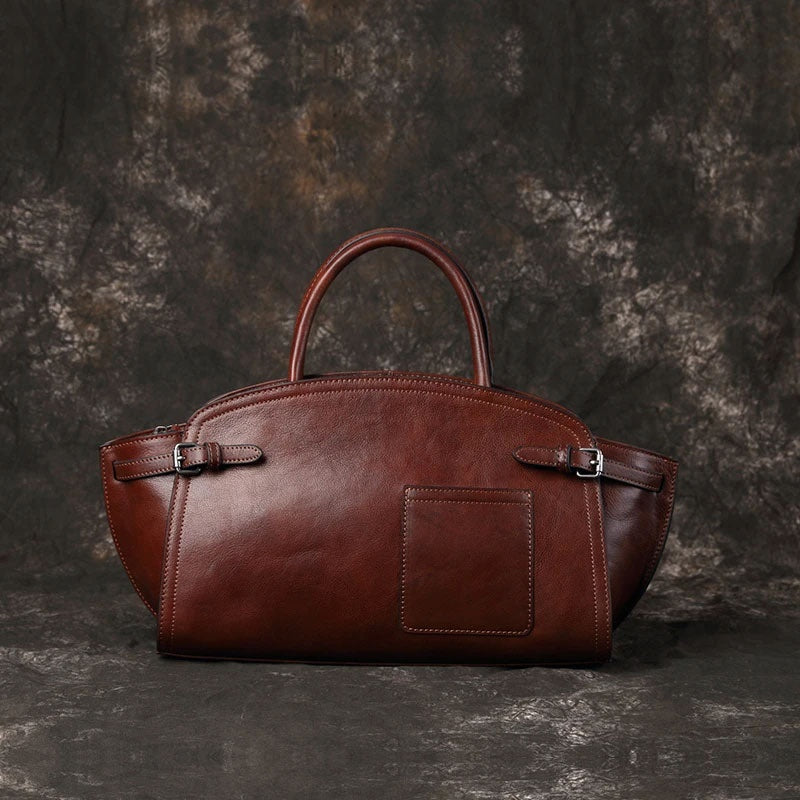 Leather Women's Casual Zip Crossbody Bag LadyShow.Store