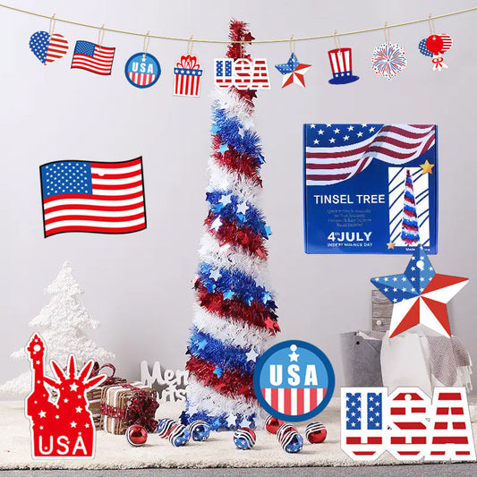 USA National Day Gift Decoration Charm Tag LuxuryLifeWay Online Store