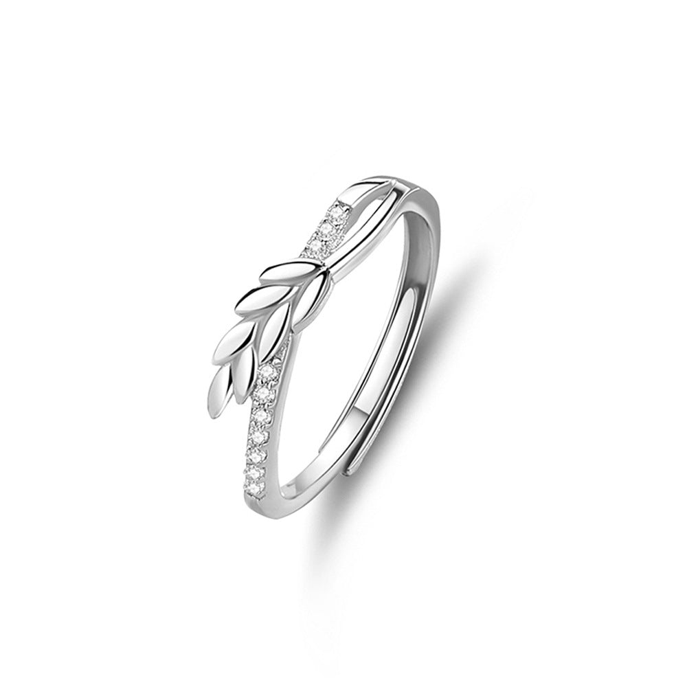 S925 Silver Adjustable Ring For Couples LadyShow.Store