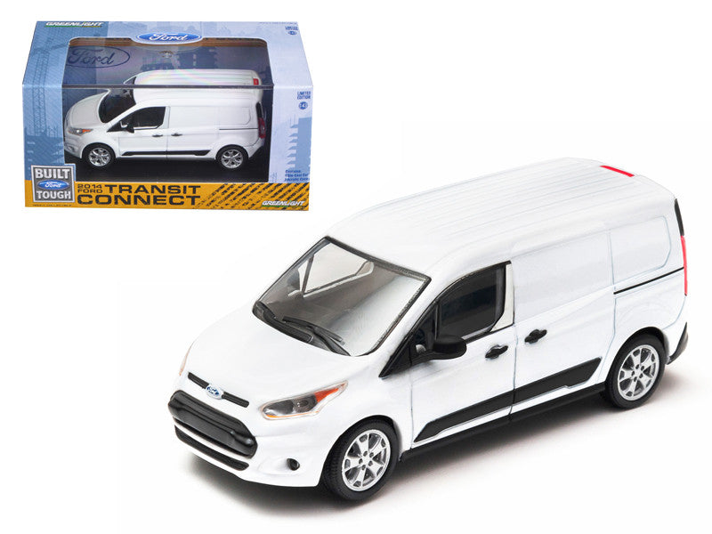 2014 Ford Transit Connect (V408) Van White 1/43 Diecast Model by Greenlight LuxuryLifeWay Online Store