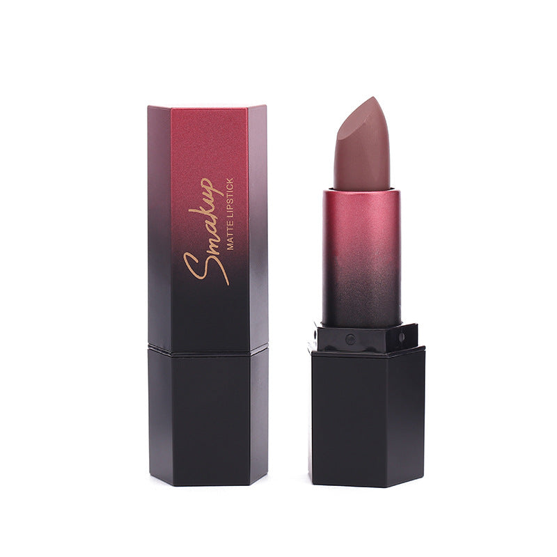 10 Colors Discoloration Resistant Matte No Stain On Cup Makeup Lipstick LadyShow.Store