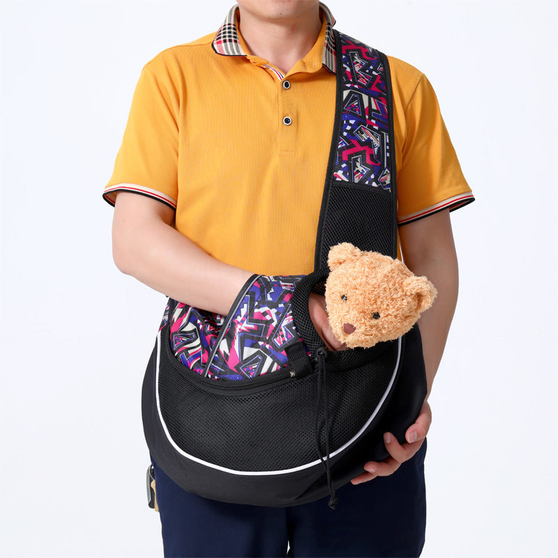 Carrying Pets Bag Women Outdoor Portable Crossbody Bag For Dogs Cats Pet Products Pets Fashion