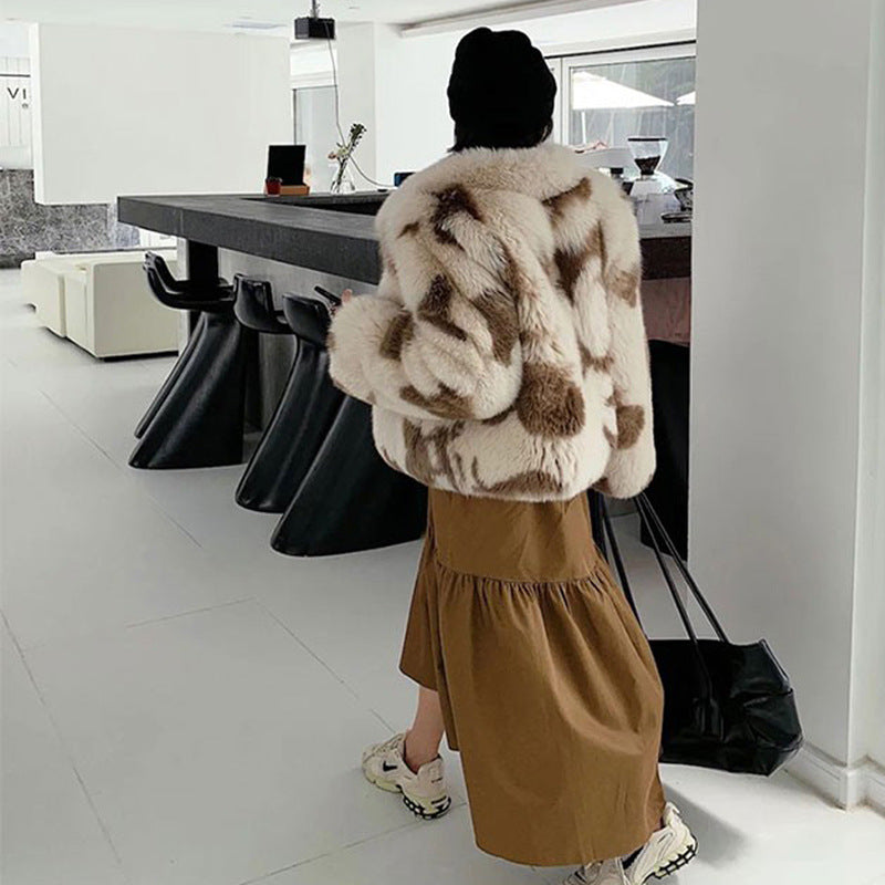 Lamb Fur Coat Autumn And Winter Women's Clothing Best YouTube Store