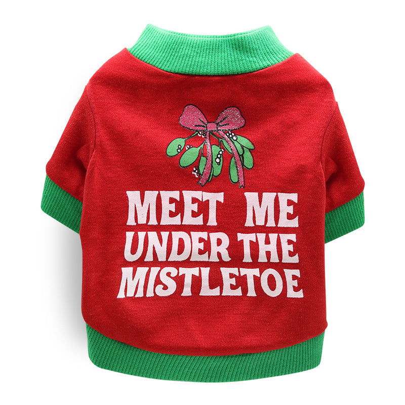 Christmas pet dog clothes Pets Fashion