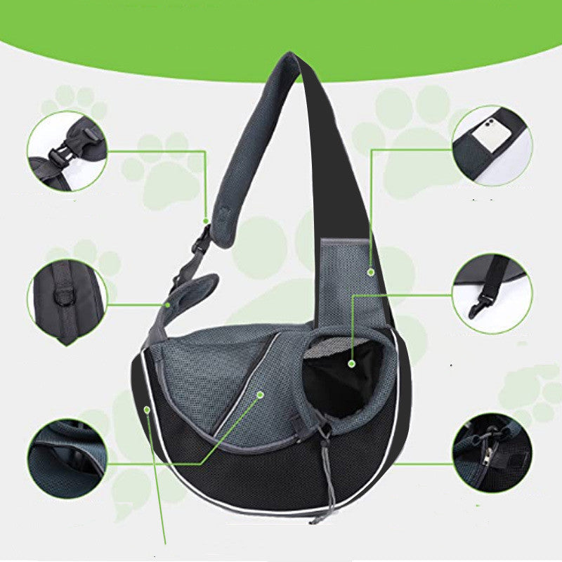 Carrying Pets Bag Women Outdoor Portable Crossbody Bag For Dogs Cats Pet Products Pets Fashion