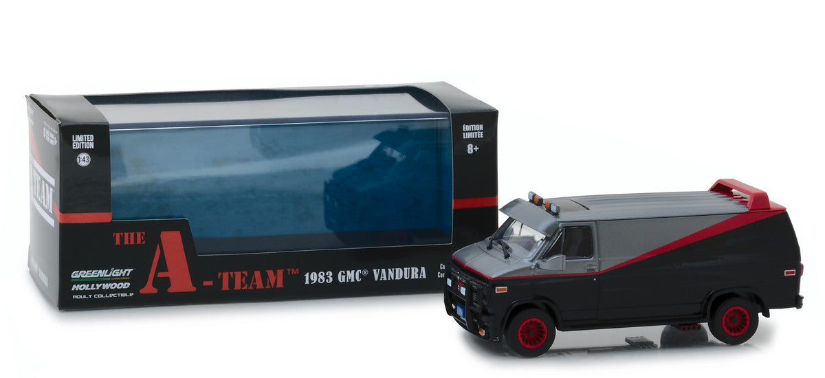 1983 GMC Vandura "The A-Team" (1983-1987) TV Series 1/43 Diecast Model Car by Greenlight LuxuryLifeWay Online Store