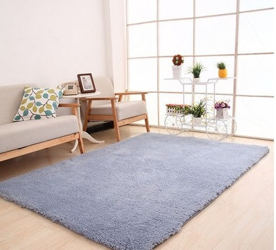 Fluffy White Area Rug PearlNestDecor.com