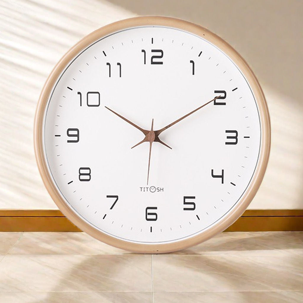 Modern Minimalist Silent Wall-mounted Creative Clock PearlNestDecor.com