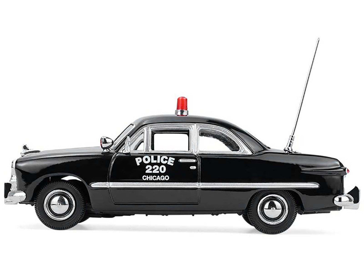 1949 Ford Custom Police Car "Chicago Police Department" Black 1/64 Diecast Model Car by Greenlight LuxuryLifeWay Online Store