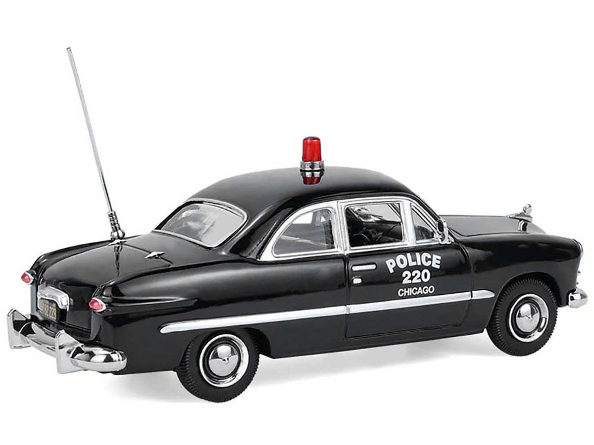 1949 Ford Custom Police Car "Chicago Police Department" Black 1/64 Diecast Model Car by Greenlight LuxuryLifeWay Online Store