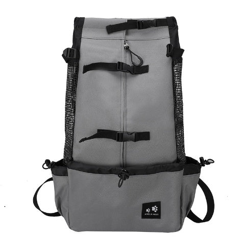 Pet Dog Carrier Bag Carrier For Dogs Backpack Out Double Shoulder Portable Travel Backpack Outdoor Dog Carrier Bag Travel Pets Fashion