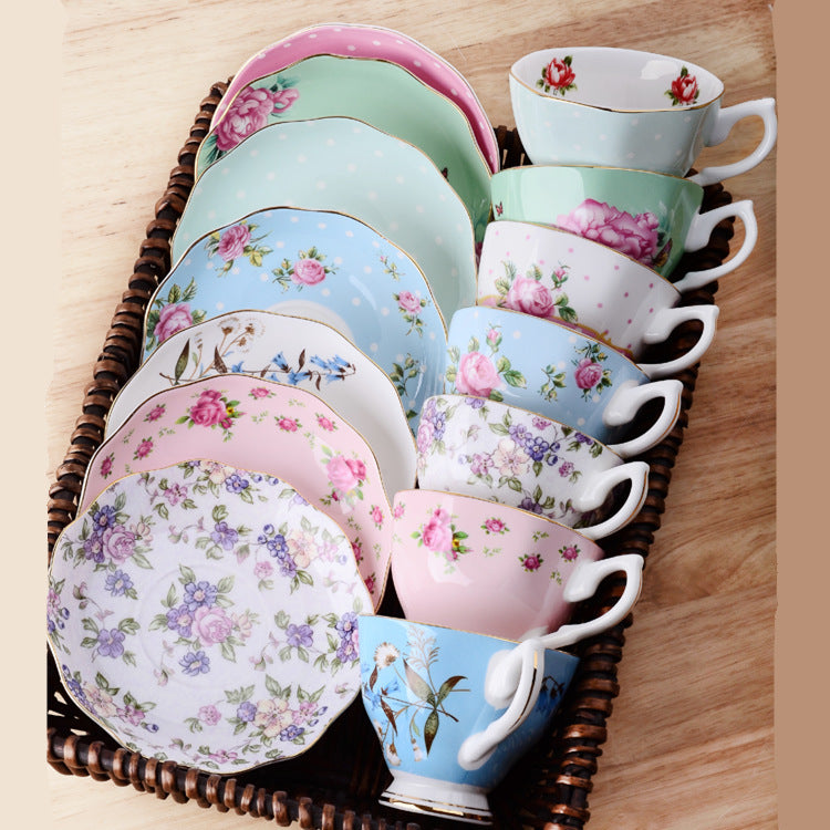 European Classic Series Bone China Coffee Cup LadyShow.Store