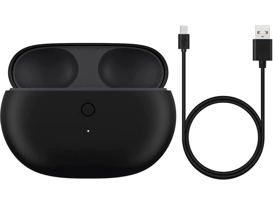 Heyeke Charging Case Compatible with Beats Studio Buds Replacement USB-C Charger Case Dock Cradle for Beats Studio Buds Wireless Earbuds (Black) LuxuryLifeWay Online Store