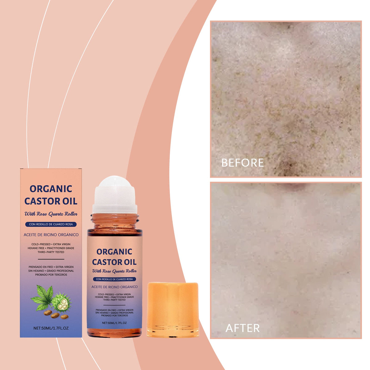 Castor Oil Soothes Ball Bearings Tri Light Beauty