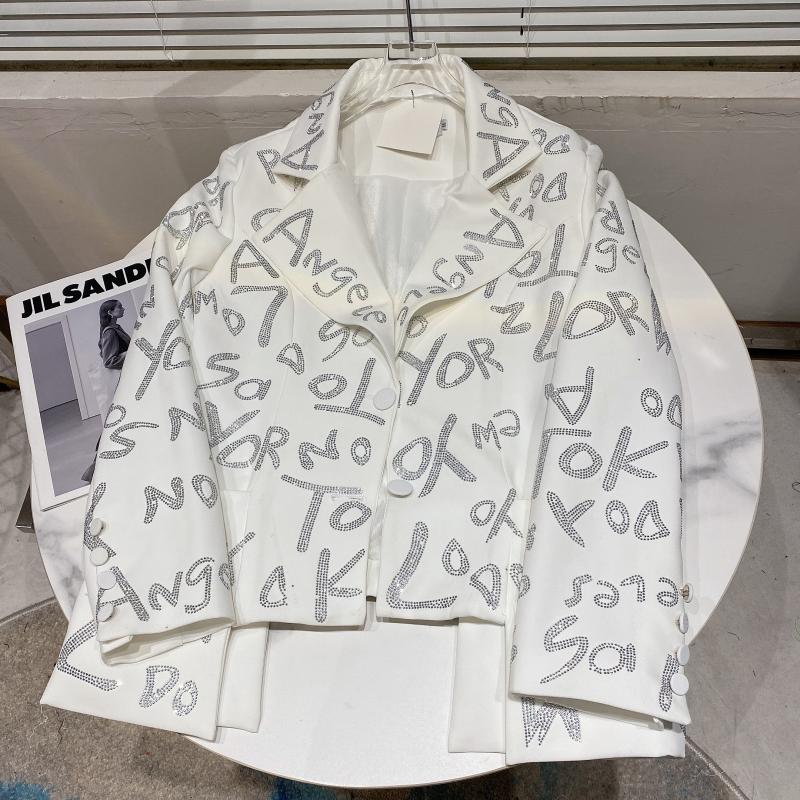 Heavy Industry Shiny Long-sleeved Suit Blazer Best YouTube Store