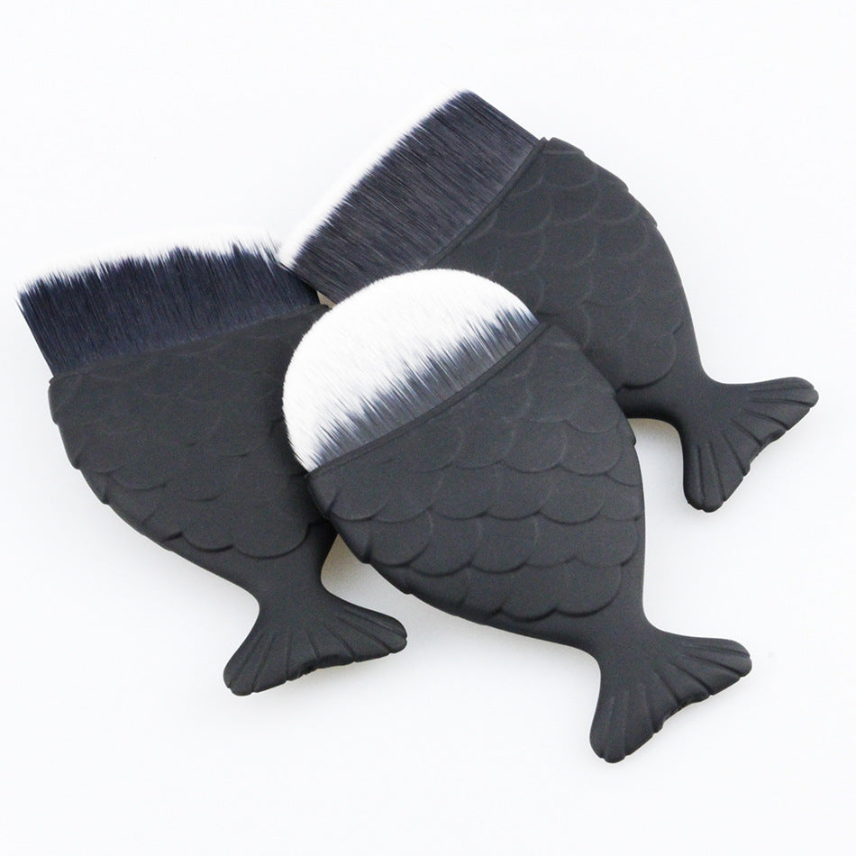 Small Mermaid Tail Makeup Foundation Brush CJD2