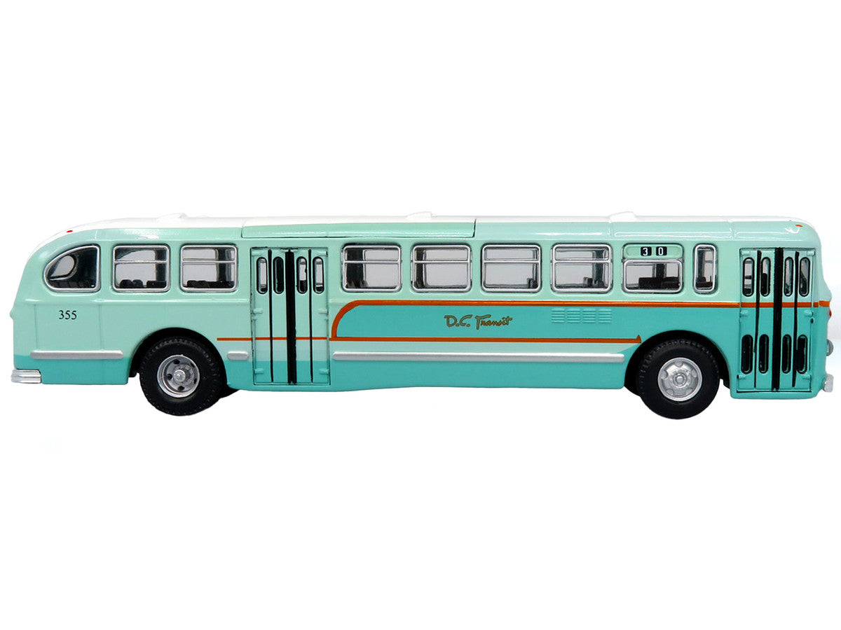 1952 CCF-Brill CD-44 Transit Bus DC Transit "30 17th & Penna SE" "Vintage Bus & Motorcoach Collection" 1/87 (HO) Diecast Model by Iconic Replicas LuxuryLifeWay Online Store