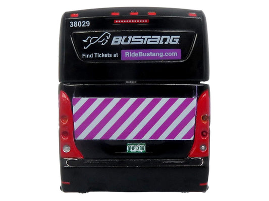 MCI D4520 Commuter Coach Bus "Bustang - Colorado Department of Transportation" Black "The Bus & Motorcoach Collection" Limited Edition to 504 pieces Worldwide 1/87 (HO) Scale Diecast Model by Iconic Replicas LuxuryLifeWay Online Store