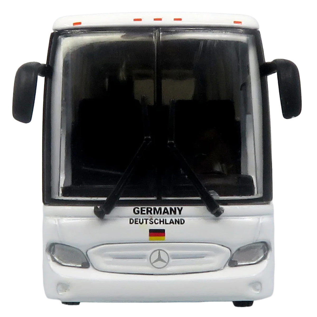 Daimler Tourrider Coach Bus "Germany National Football Team" White with Graphics "International Federation of the Global Game" Series Limited Edition to 504 pieces Worldwide 1/87 (HO) Diecast Model by Iconic Replicas LuxuryLifeWay Online Store