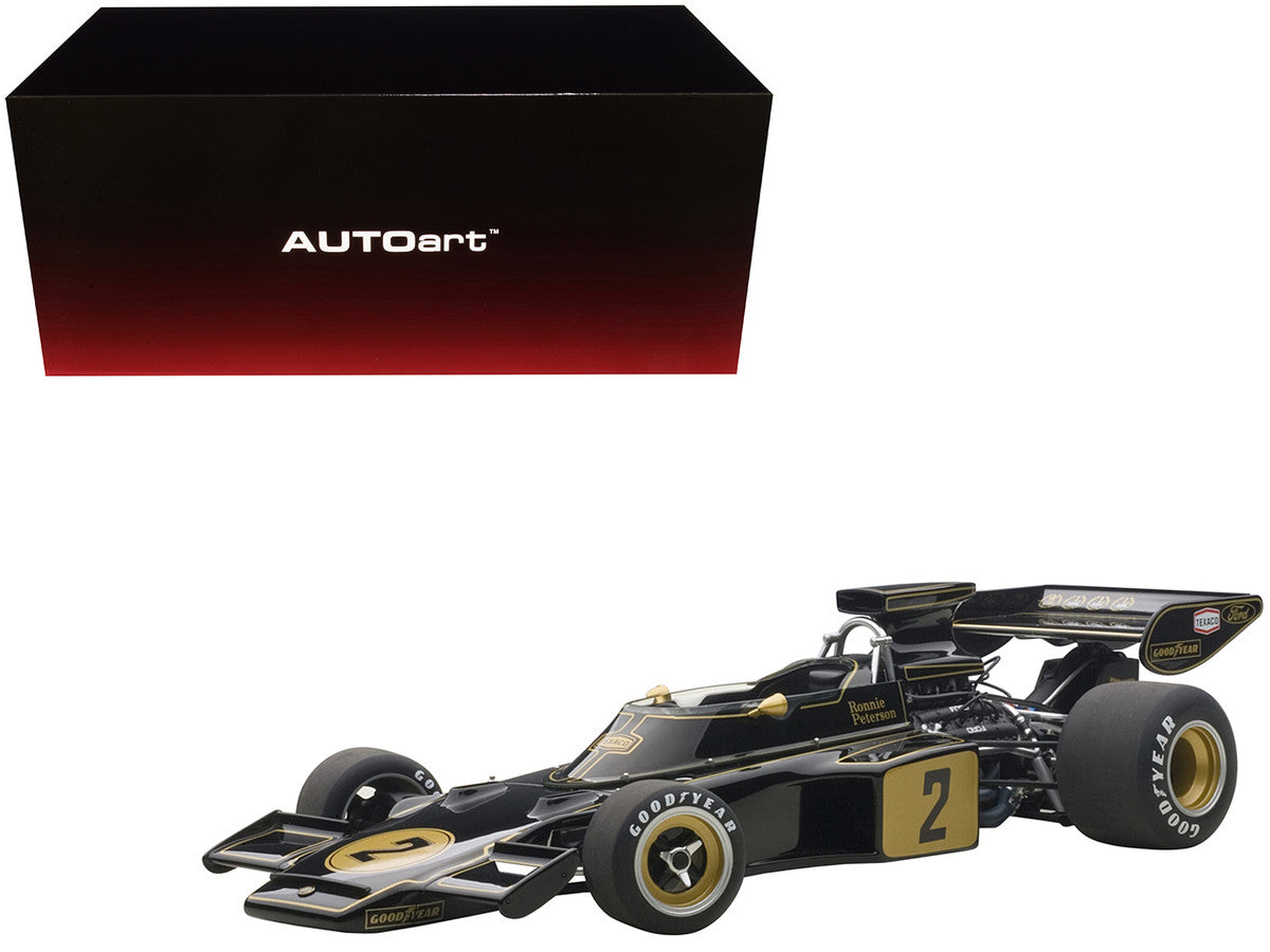 Lotus 72E 1973 Ronnie Peterson #2 1/18 Model Car by Autoart LuxuryLifeWay Online Store