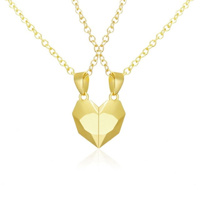 Korean Fashion Magnetic Couple Necklace Pi-Mart