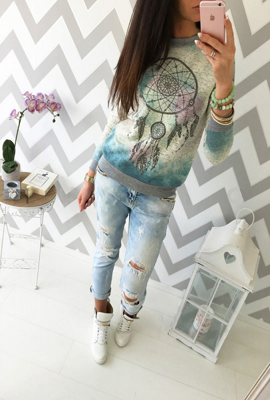 Dreamcatcher print T-shirt