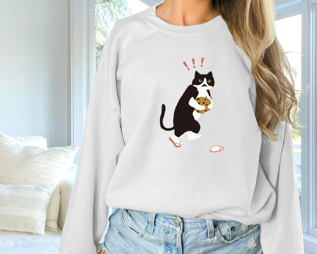 Women's Fashionable Solid Color Printed Long Sleeved Sweatshirt NorixaFashion.com