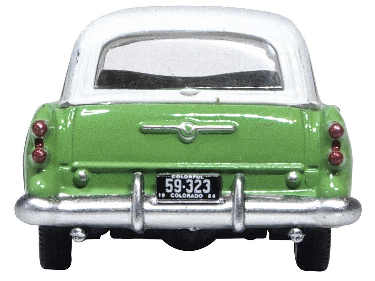 1954 Buick Century Estate Wagon Willow Green and White 1/87 (HO) Scale Diecast Model Car by Oxford Diecast LuxuryLifeWay Online Store
