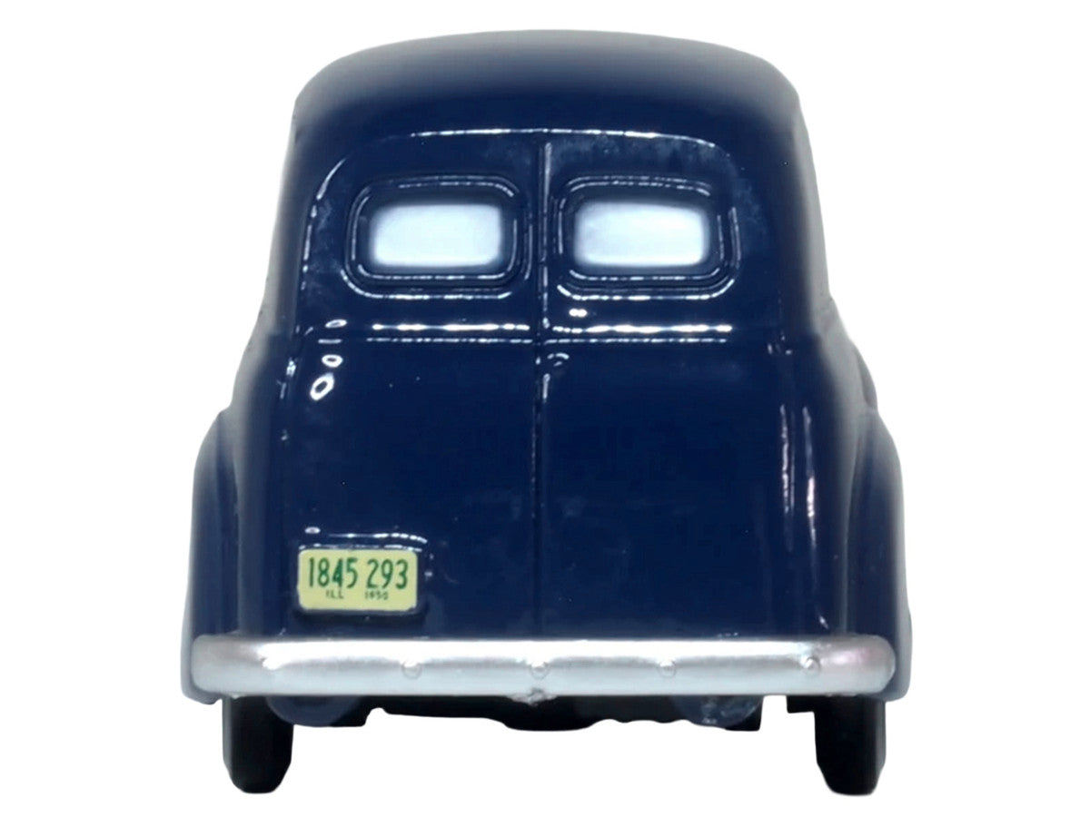 1950 Chevrolet Panel Van Mariner Blue 1/87 (HO) Scale Diecast Model Car by Oxford Diecast LuxuryLifeWay Online Store