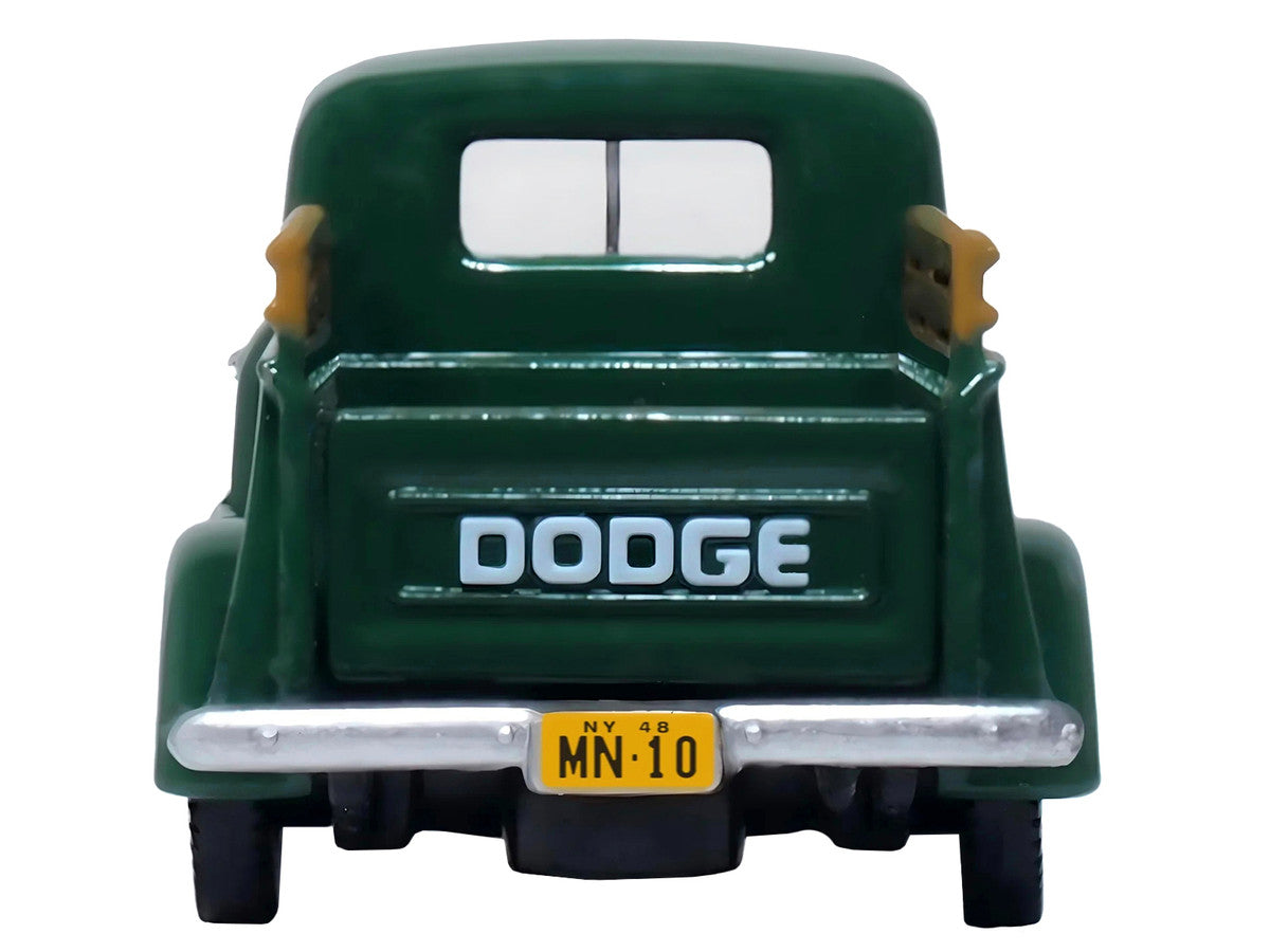 1948 Dodge B-1B Pickup Truck Green "Railway Express Agency" 1/87 (HO) Scale Diecast Model Car by Oxford Diecast LuxuryLifeWay Online Store