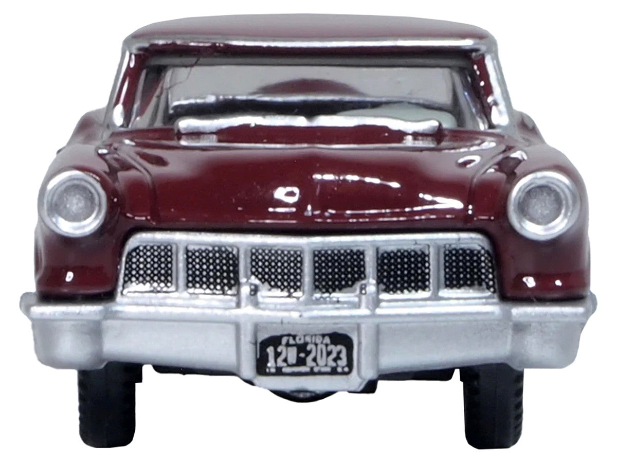 1956 Lincoln Continental Mark II Dark Red 1/87 (HO) Scale Diecast Model Car by Oxford Diecast LuxuryLifeWay Online Store