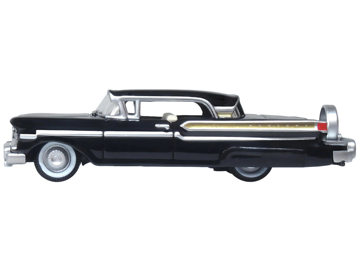 1957 Mercury Montclair Tuxedo Black 1/87 (HO) Scale Diecast Model Car by Oxford Diecast LuxuryLifeWay Online Store