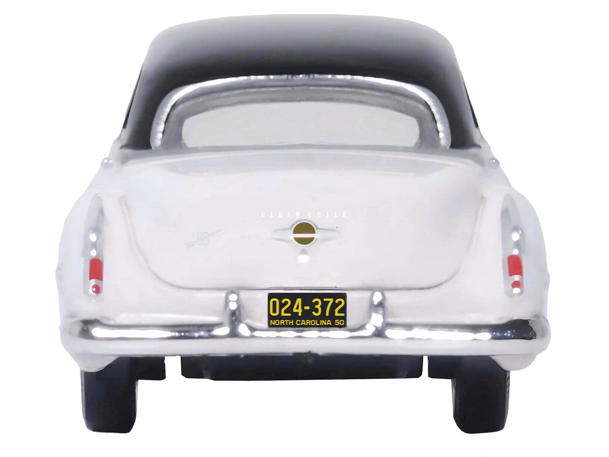 1950 Oldsmobile Rocket 88 Coupe Marol Gray with Black Top 1/87 (HO) Scale Diecast Model Car by Oxford Diecast LuxuryLifeWay Online Store