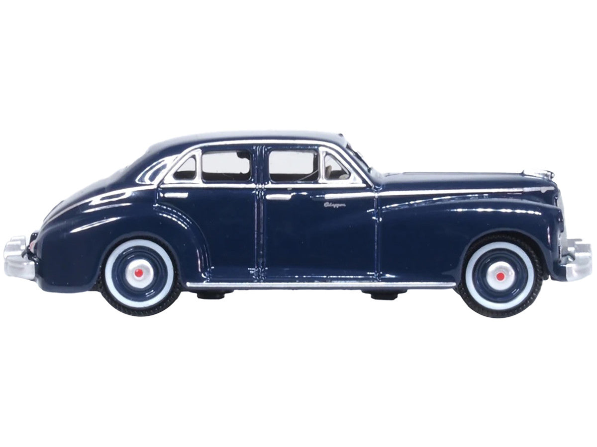 1942 Packard Clipper Touring Sedan Packard Blue 1/87 (HO) Scale Diecast Model Car by Oxford Diecast LuxuryLifeWay Online Store