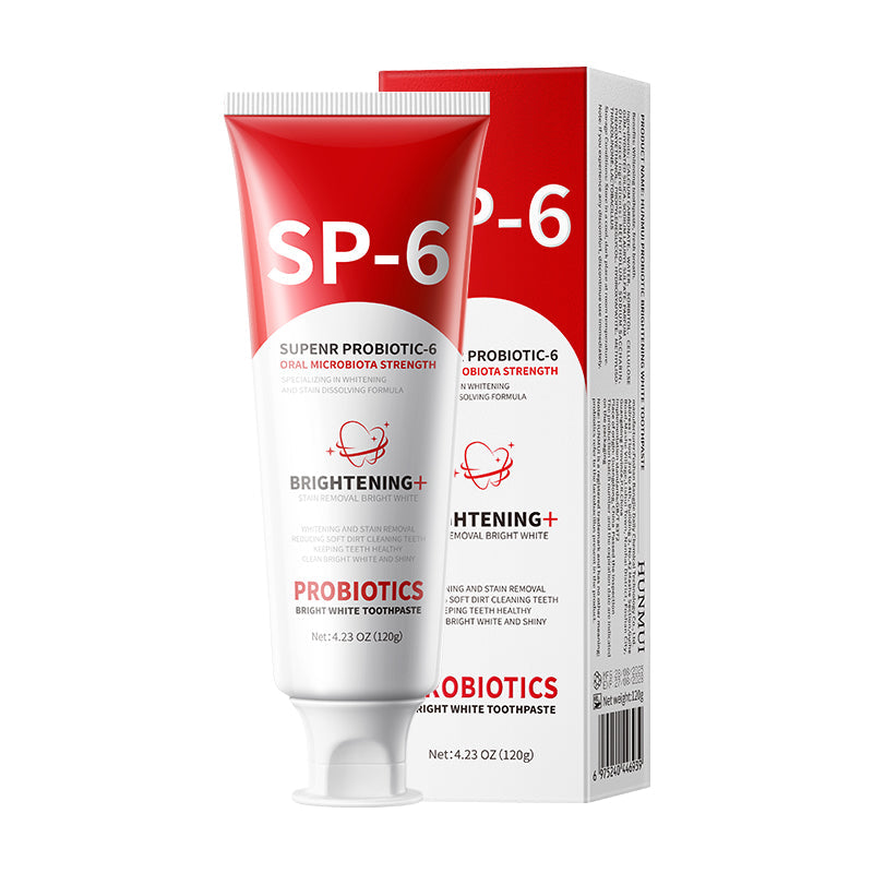 HUNMUI Probiotic Whitening Toothpaste 120g Tri Light Beauty