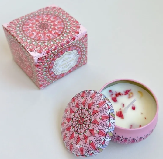 Floral Scented Candle Pi-Mart