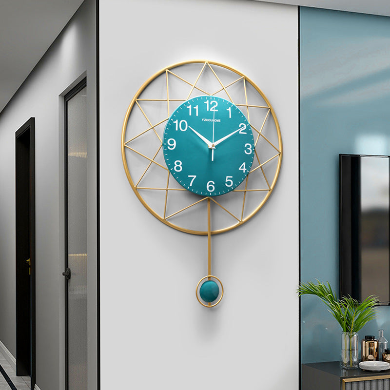 Nordic Wall Clock Creative Living Room PearlNestDecor.com