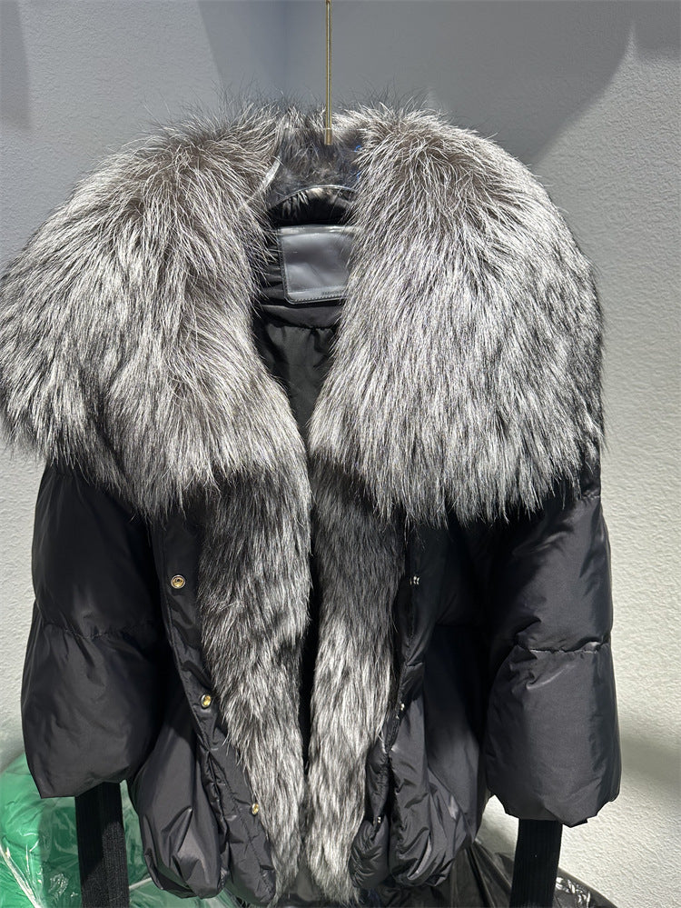 White Duck Down Jacket Niche Design Women's Clothing Best YouTube Store
