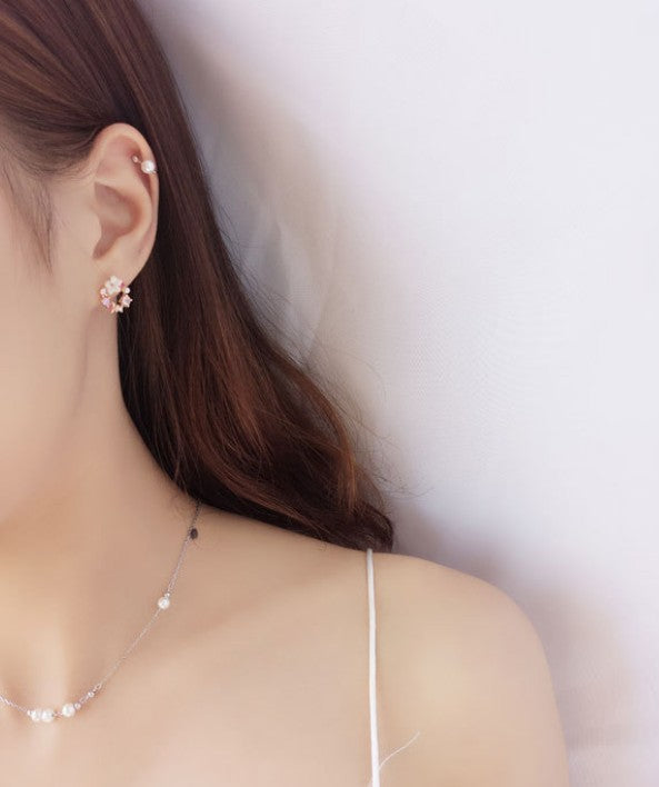Light Luxury S925 Silver Ear Stud LadyShow.Store