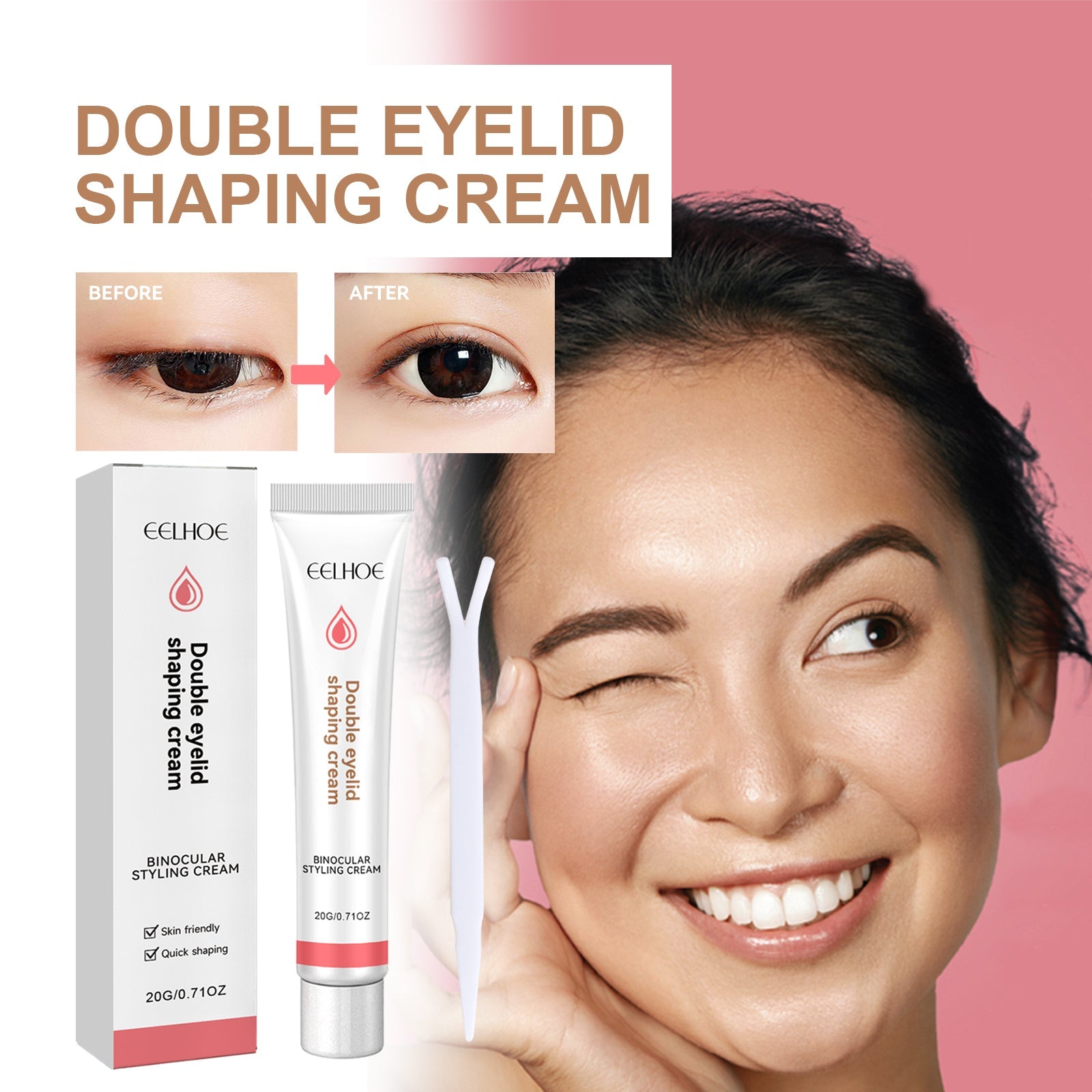 Double Eyelid Shaping Cream 20g Tri Light Beauty