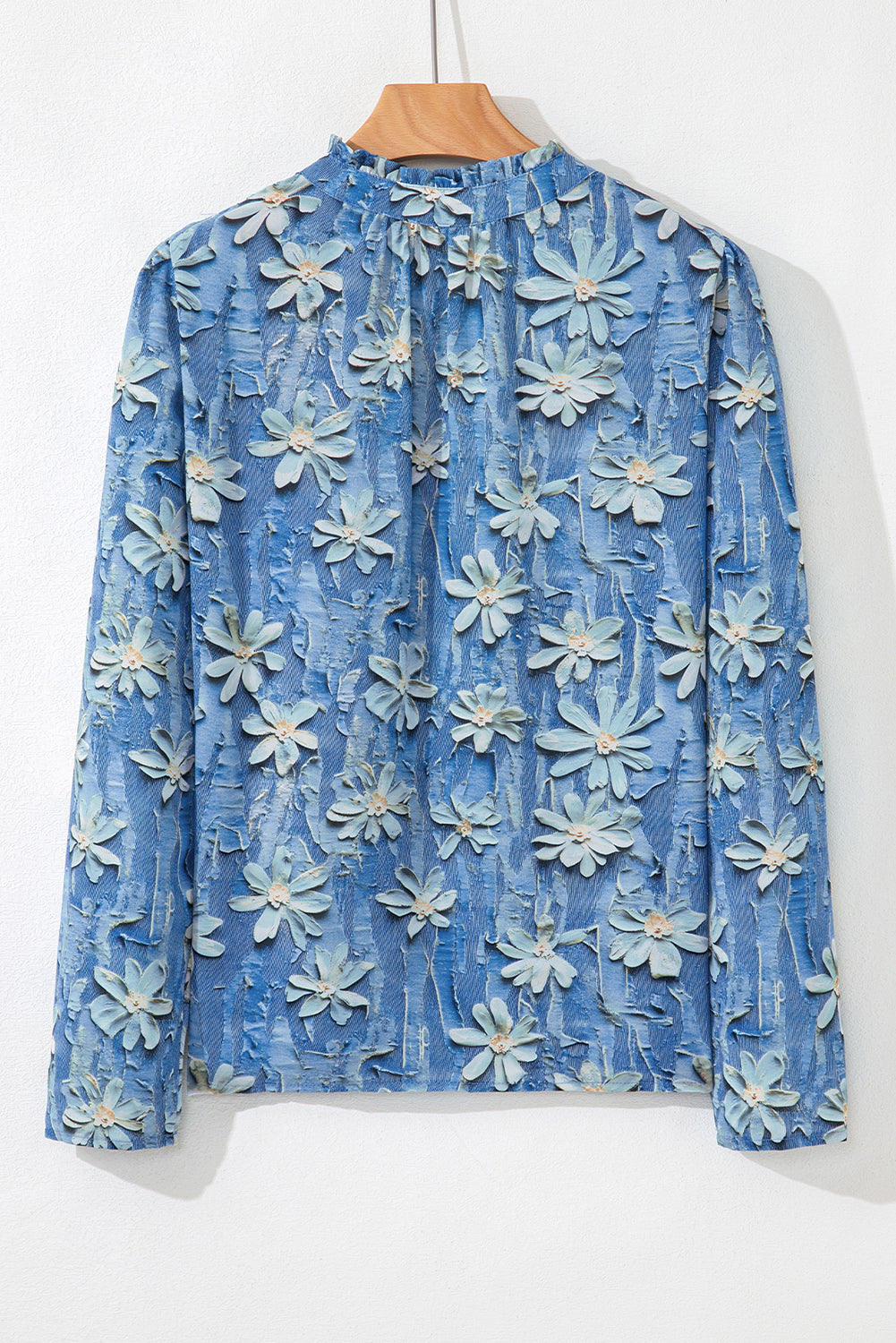 Sarajana Half Placket Collared Blouse LuxuryLifeWay Online Store