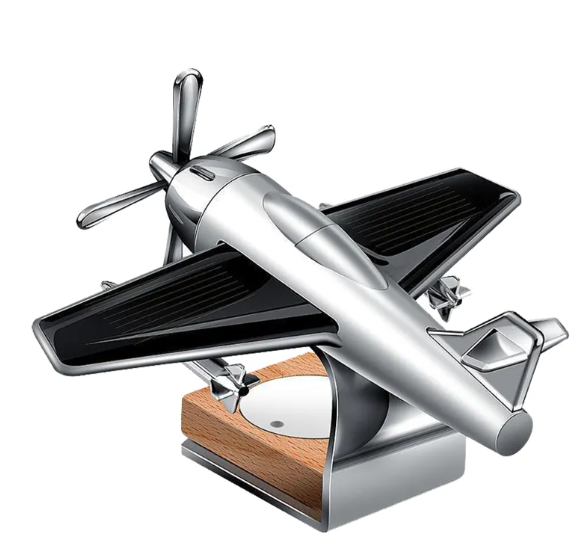Solar Airplane Car Perfume Ornament Best YouTube Store