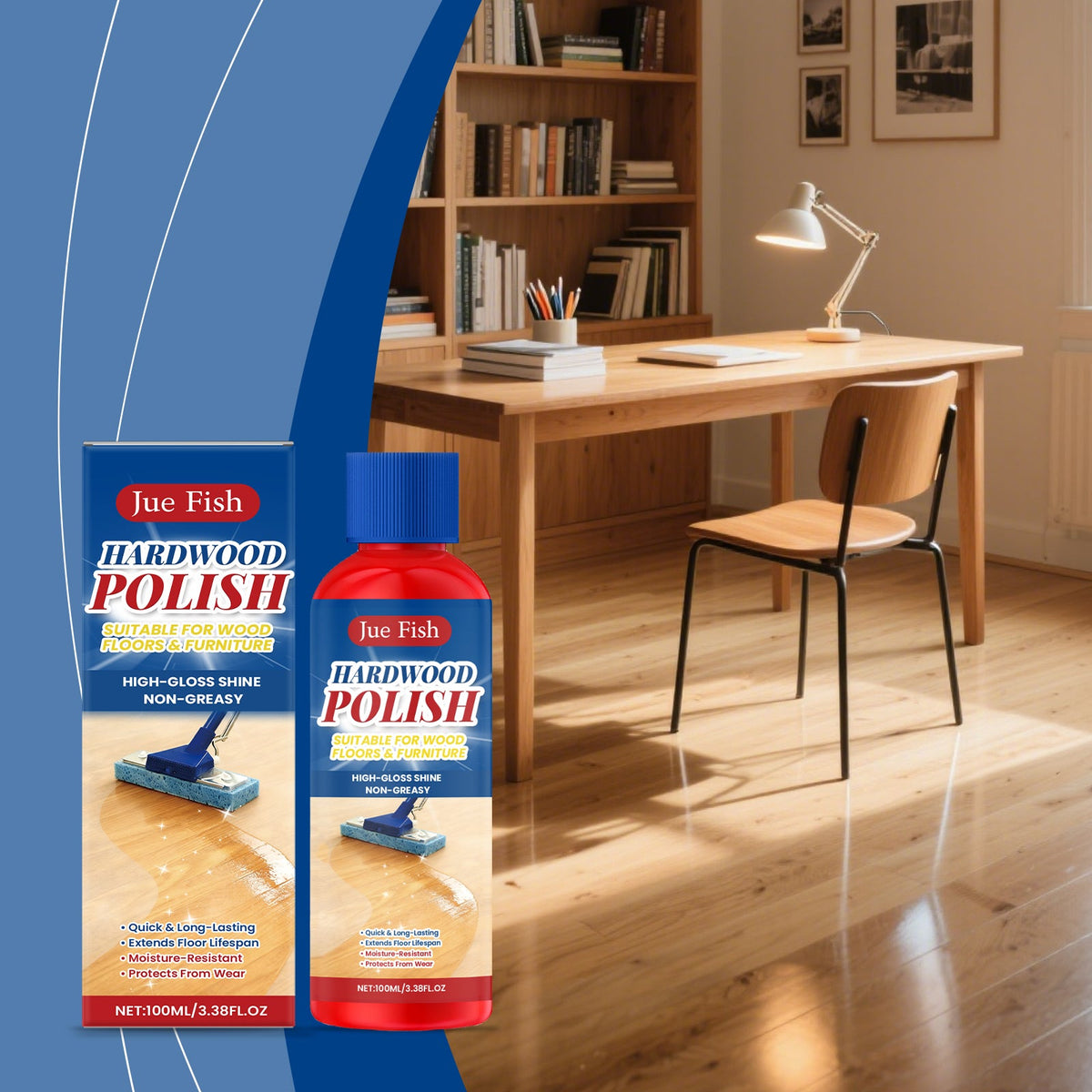 Wood Floor Polishing Agent 1 0 0ml-box Tri Light Beauty