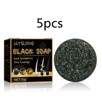 Black Thick Hair Care Cleansing Scalp Supple Hair Hair Fixation Shampoo Soap